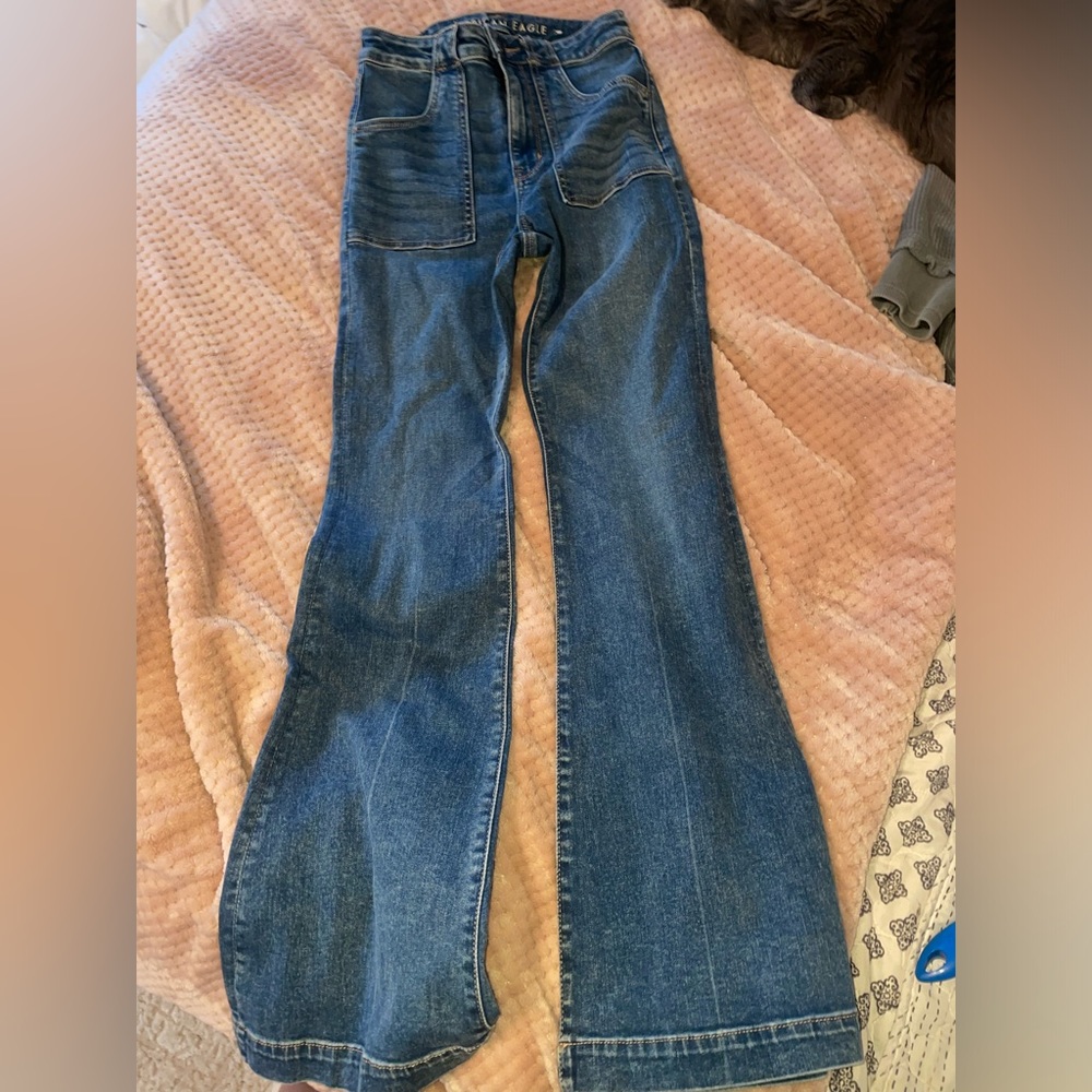 american eagle bootcut flares